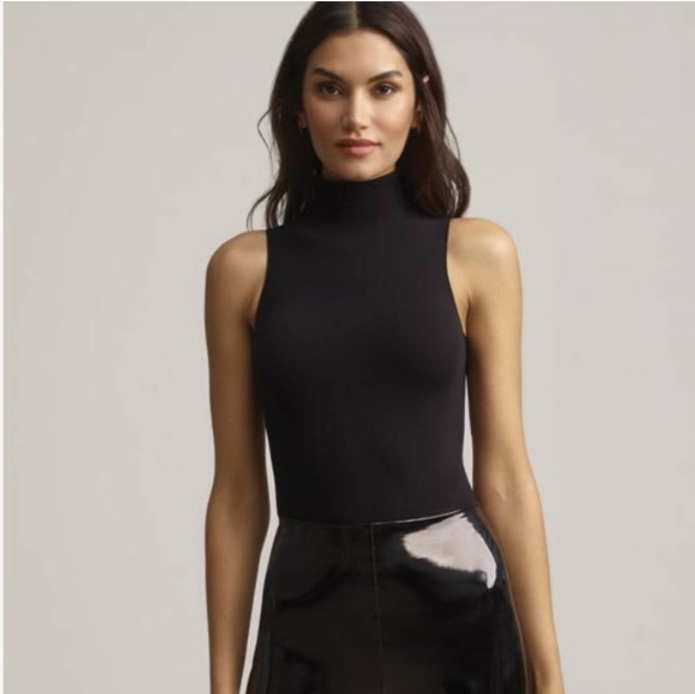 Commando Ballet Sleeveless Turtleneck Bodysuit NWT